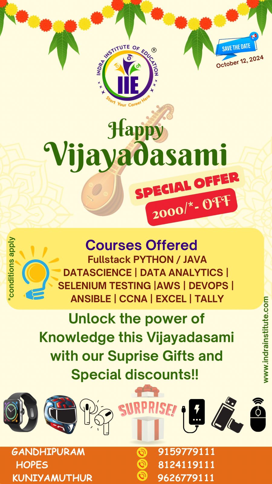 Vijayadasami Offer