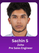 Sachin Zoho
