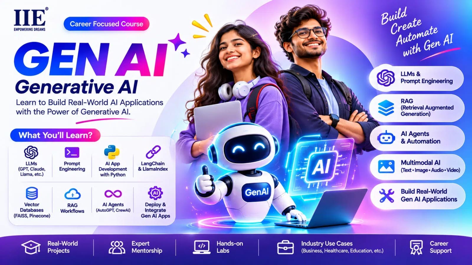 Illustration representing artificial intelligence, programming and data technologies